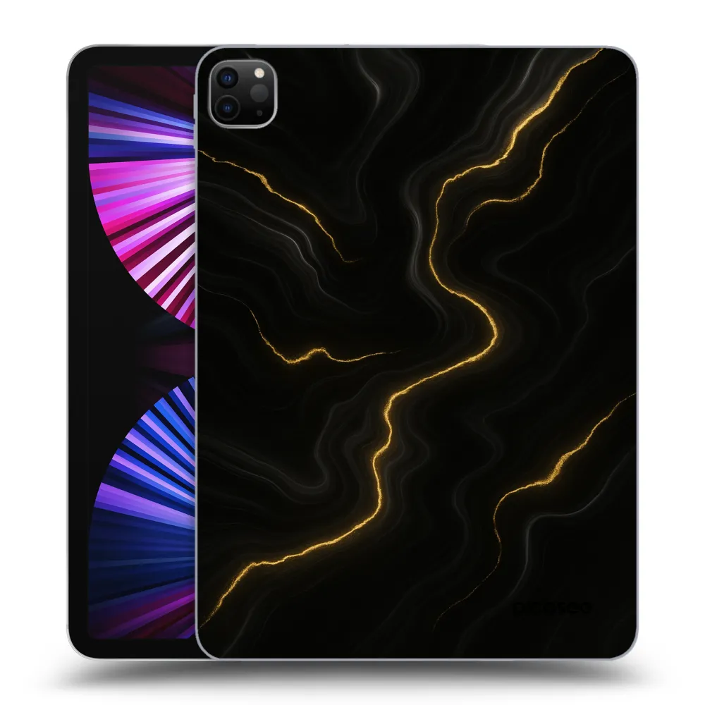 Picasee silikonski črni ovitek za Apple iPad Pro 11" 2021 (3.gen) - Thunder