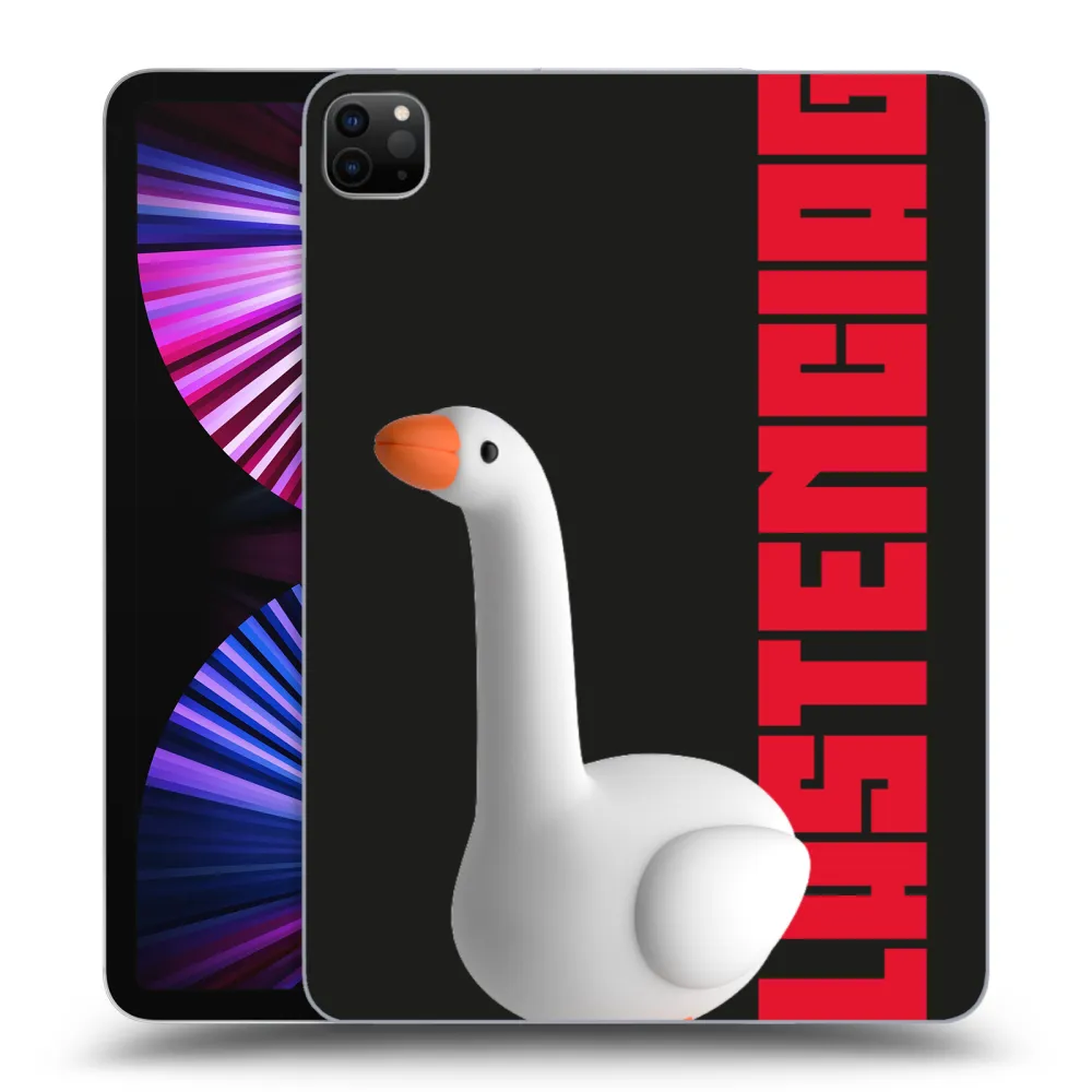 Picasee silikonski črni ovitek za Apple iPad Pro 11" 2021 (3.gen) - Kiky Ricky