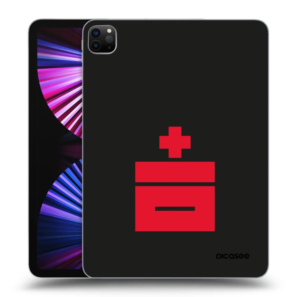 Picasee silikonski črni ovitek za Apple iPad Pro 11" 2021 (3.gen) - Le Plastenciaga