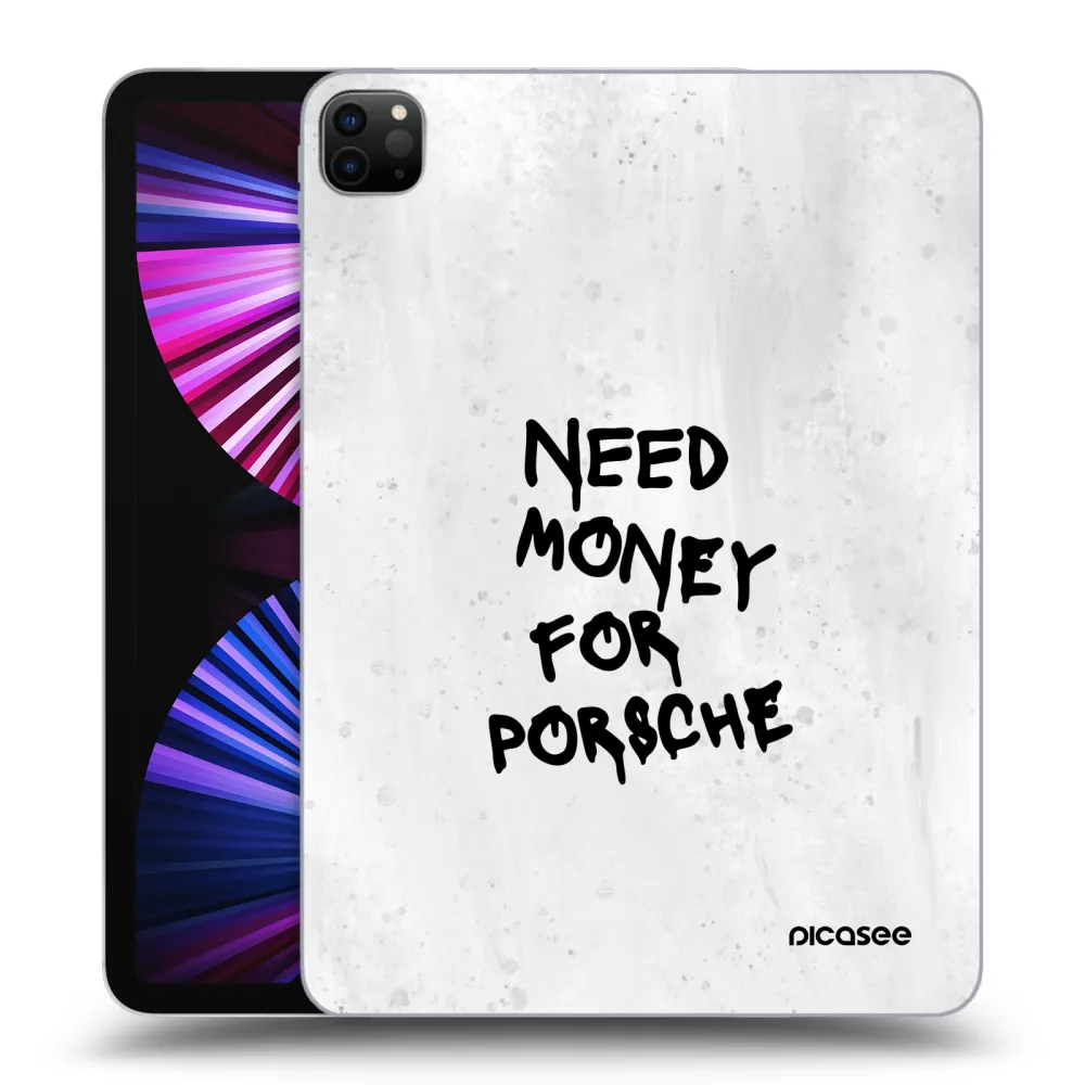 Picasee silikonski črni ovitek za Apple iPad Pro 11" 2021 (3.gen) - White Dollar