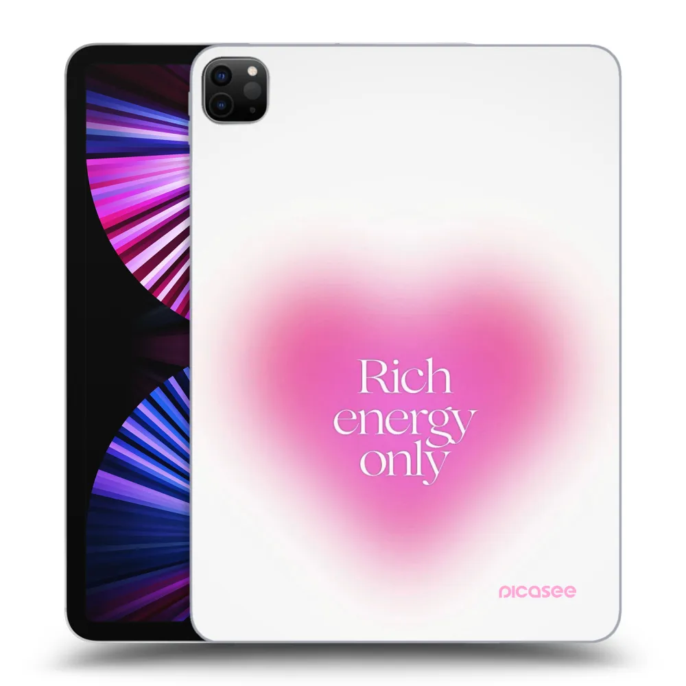 Picasee silikonski črni ovitek za Apple iPad Pro 11" 2021 (3.gen) - Rich Energy