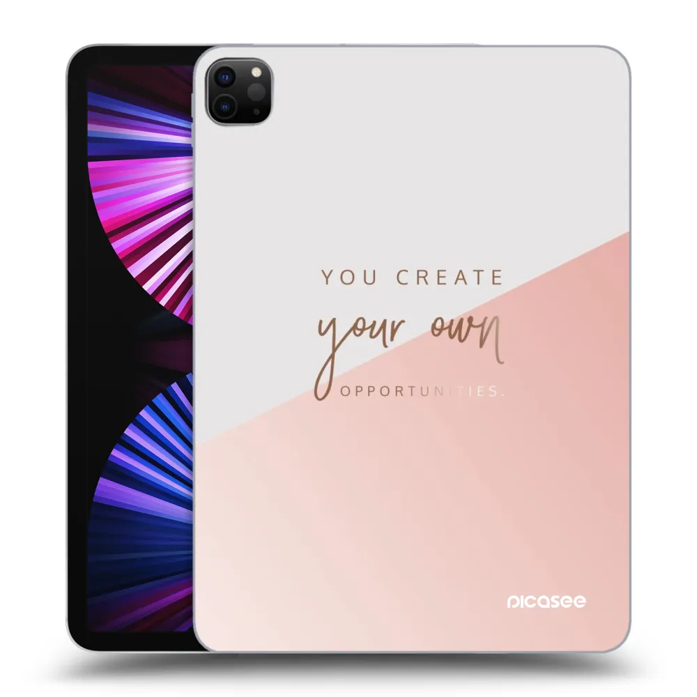 Picasee silikonski črni ovitek za Apple iPad Pro 11" 2021 (3.gen) - You create your own opportunities