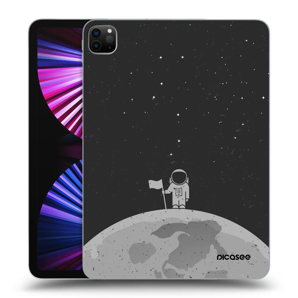 Picasee silikonski črni ovitek za Apple iPad Pro 11" 2021 (3.gen) - Astronaut
