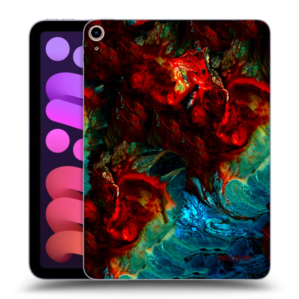 Picasee silikonski prozorni ovitek za Apple iPad mini 2021 (6. gen) - Universe