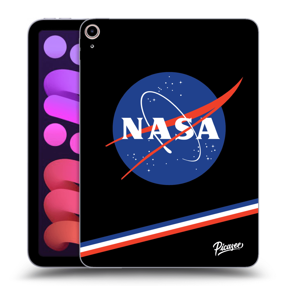 Picasee silikonski črni ovitek za Apple iPad mini 2021 (6. gen) - NASA Original