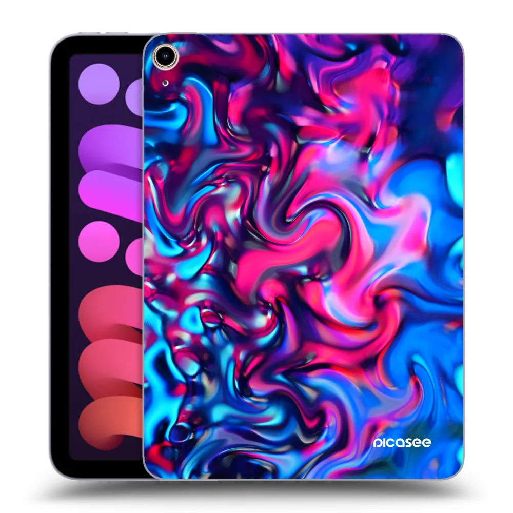 Picasee silikonski prozorni ovitek za Apple iPad mini 2021 (6. gen) - Redlight