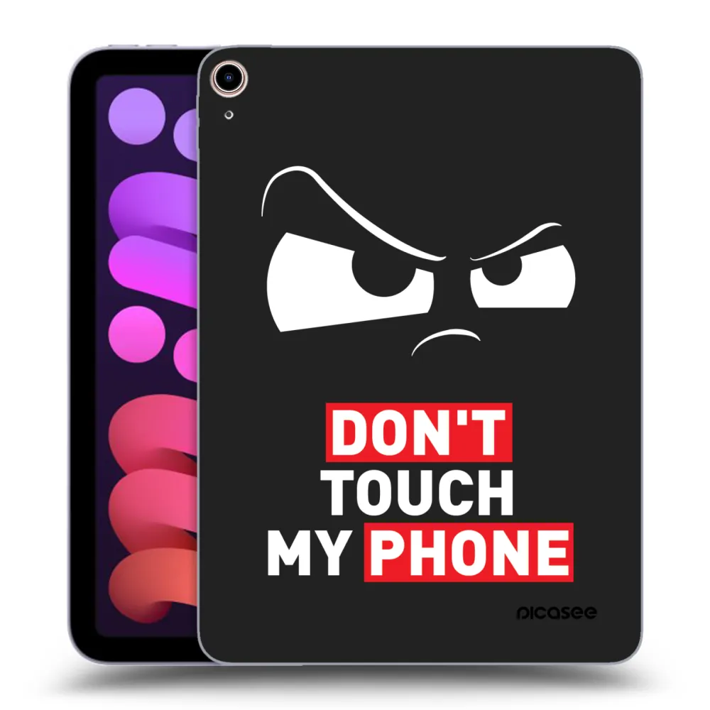 Picasee silikonski črni ovitek za Apple iPad mini 2021 (6. gen) - Cloudy Eye - Transparent