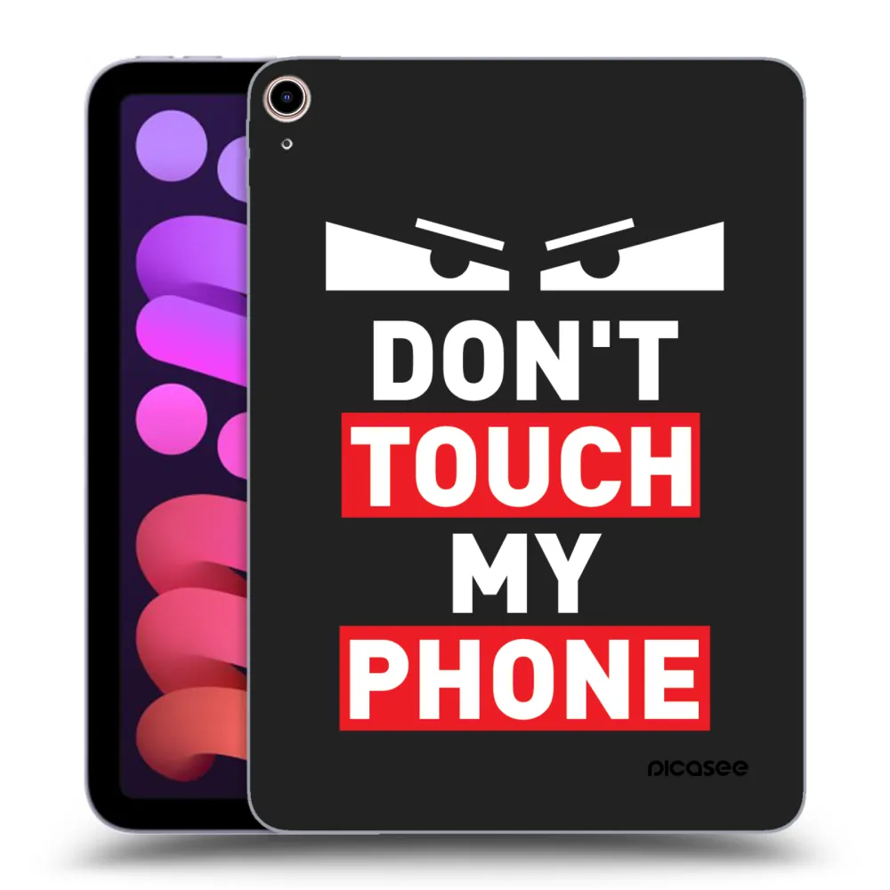 Picasee silikonski črni ovitek za Apple iPad mini 2021 (6. gen) - Shadow Eye - Transparent