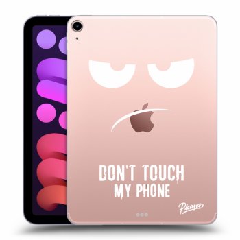 Picasee silikonski prozorni ovitek za Apple iPad mini 2021 (6. gen) - Don't Touch My Phone