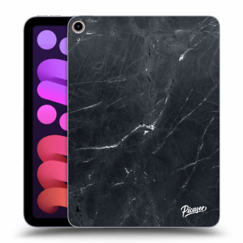 Picasee silikonski črni ovitek za Apple iPad mini 2021 (6. gen) - Black marble
