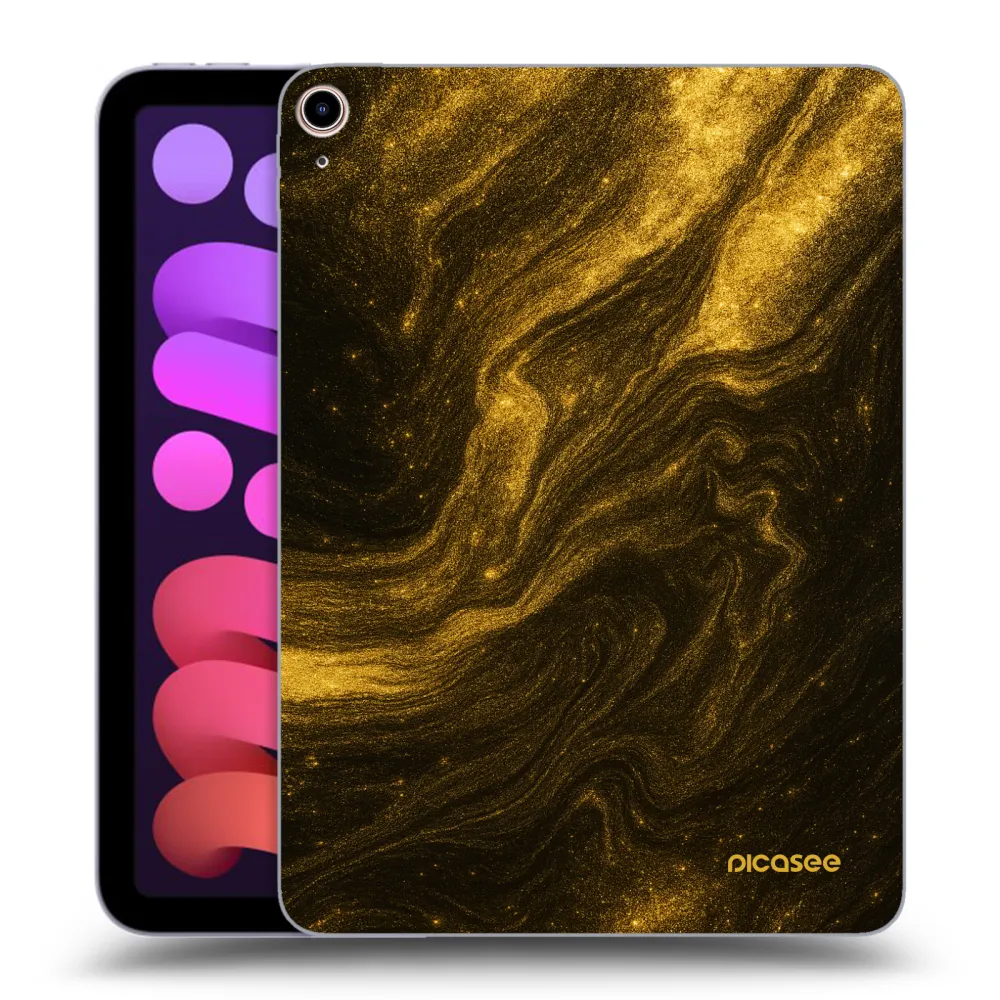 Picasee silikonski prozorni ovitek za Apple iPad mini 2021 (6. gen) - Black