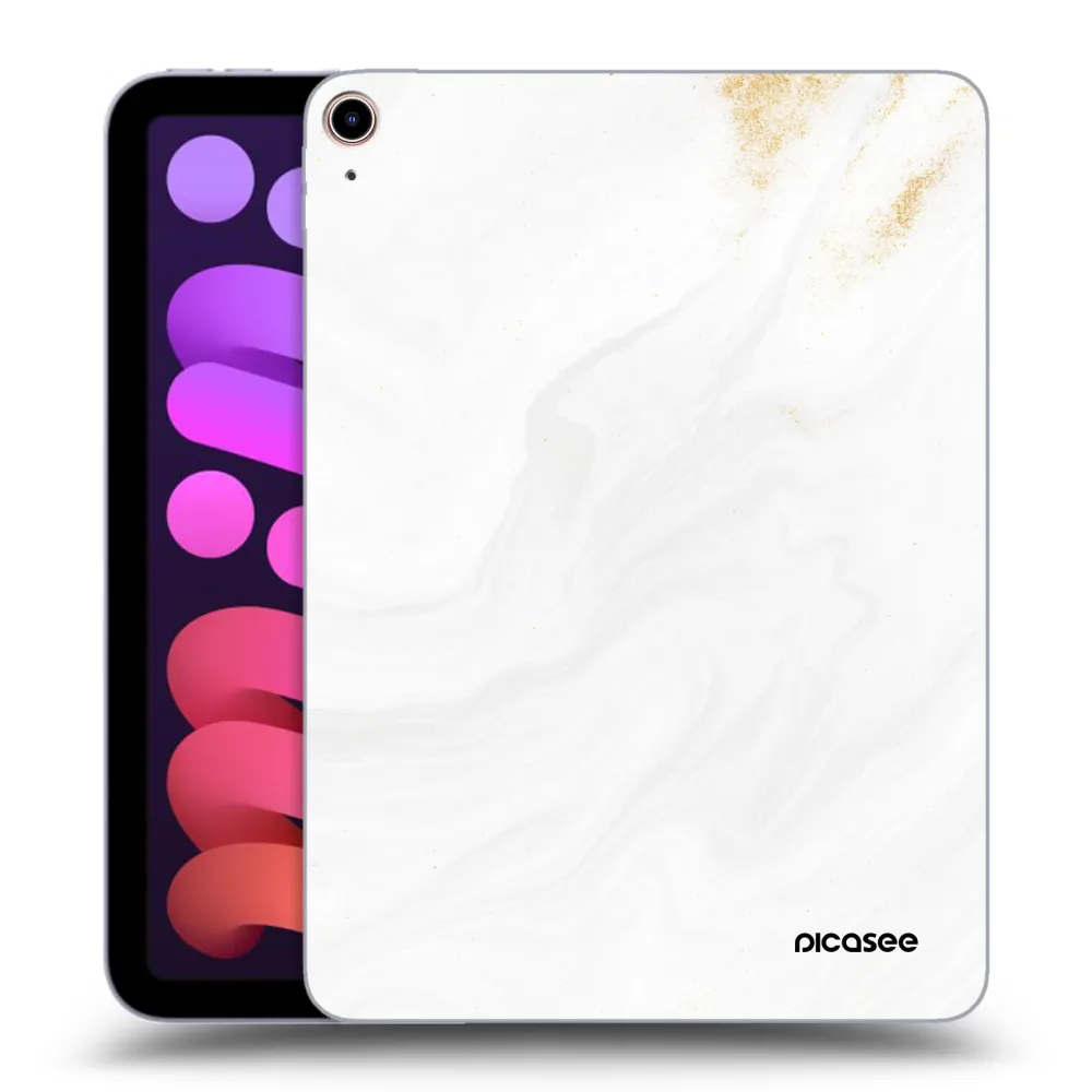 Picasee silikonski prozorni ovitek za Apple iPad mini 2021 (6. gen) - White