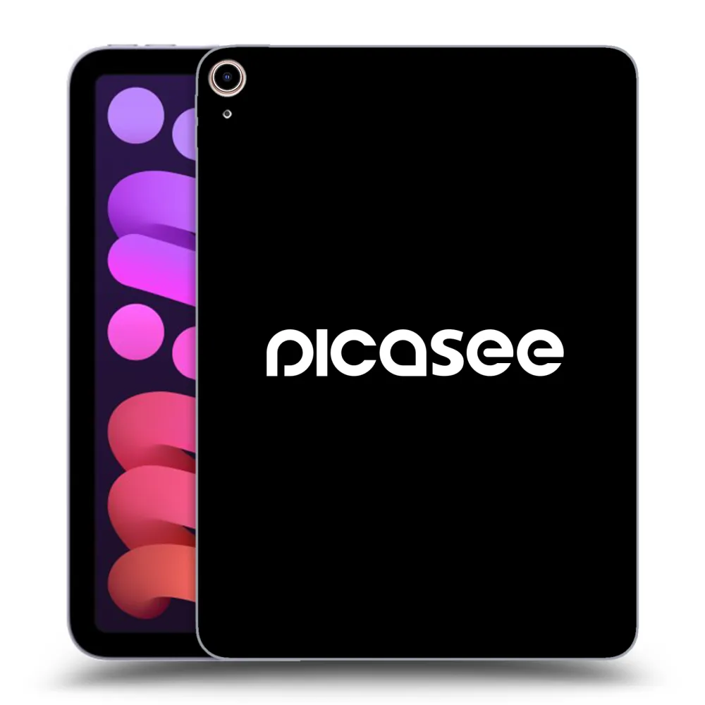 Picasee silikonski črni ovitek za Apple iPad mini 2021 (6. gen) - Picasee - new logo - white
