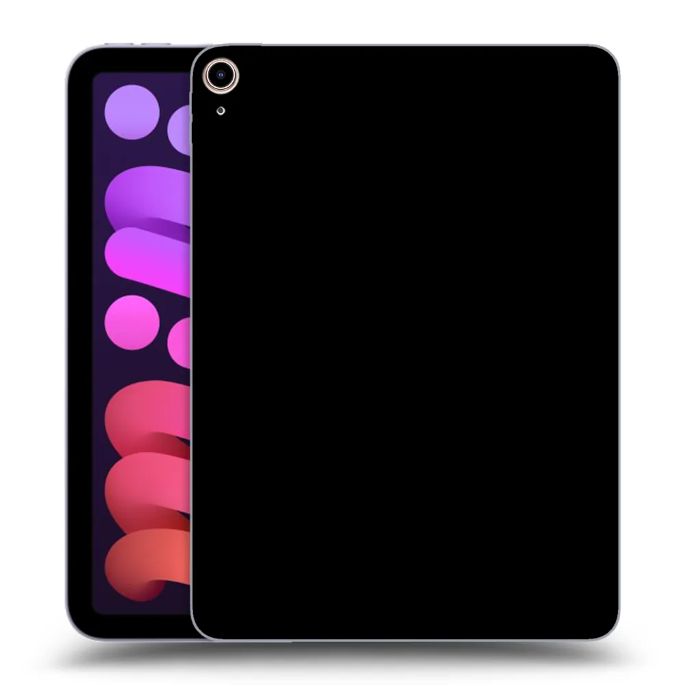 Picasee silikonski črni ovitek za Apple iPad mini 2021 (6. gen) - Picasee - new logo - black