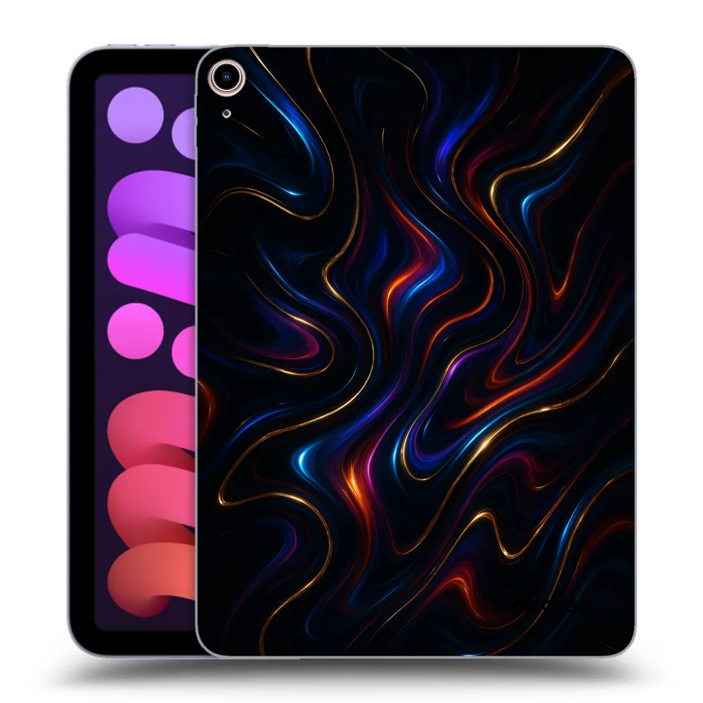 Picasee silikonski prozorni ovitek za Apple iPad mini 2021 (6. gen) - Noir