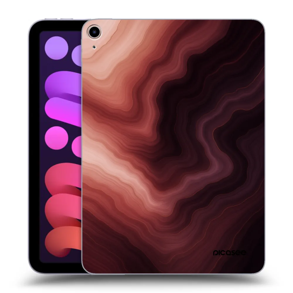 Picasee silikonski prozorni ovitek za Apple iPad mini 2021 (6. gen) - Rouge