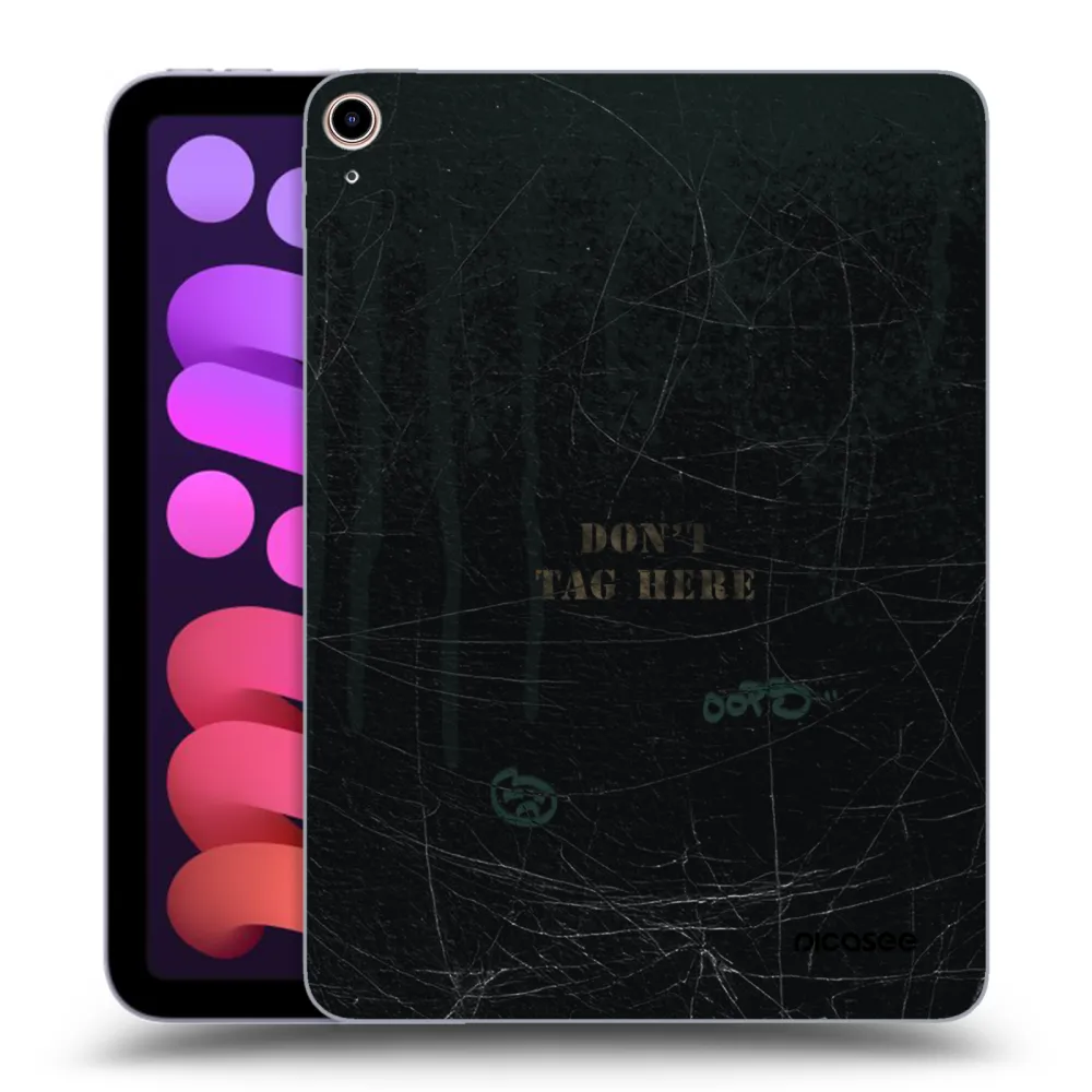 Picasee silikonski prozorni ovitek za Apple iPad mini 2021 (6. gen) - DON´T TAG