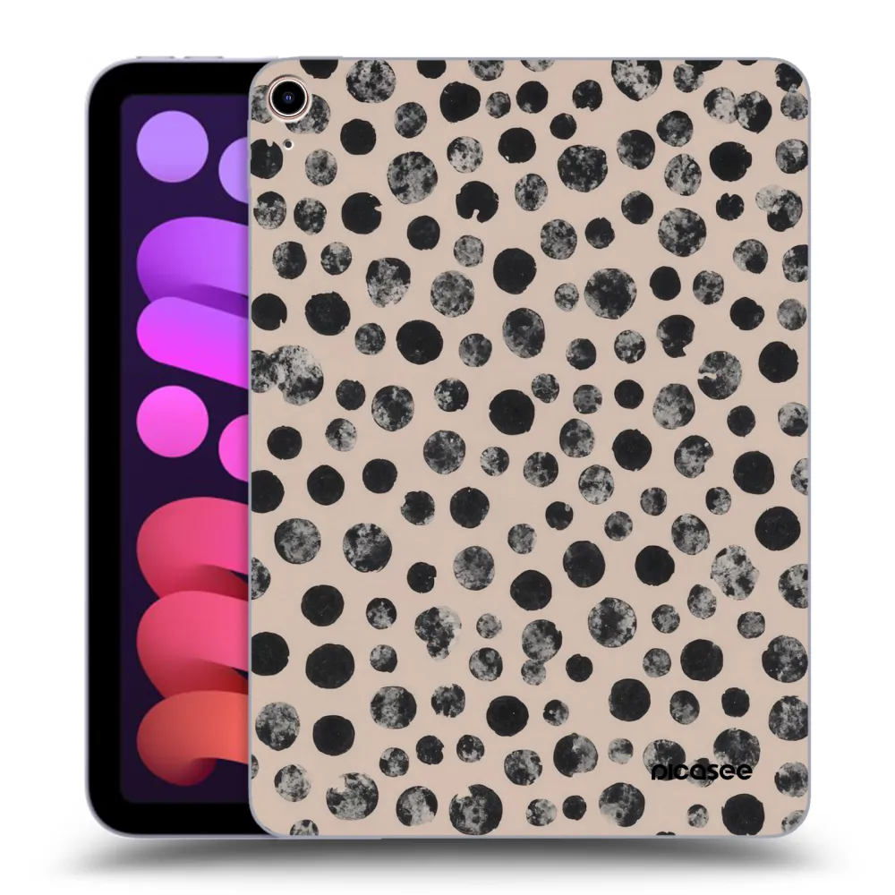 Picasee silikonski prozorni ovitek za Apple iPad mini 2021 (6. gen) - Dots