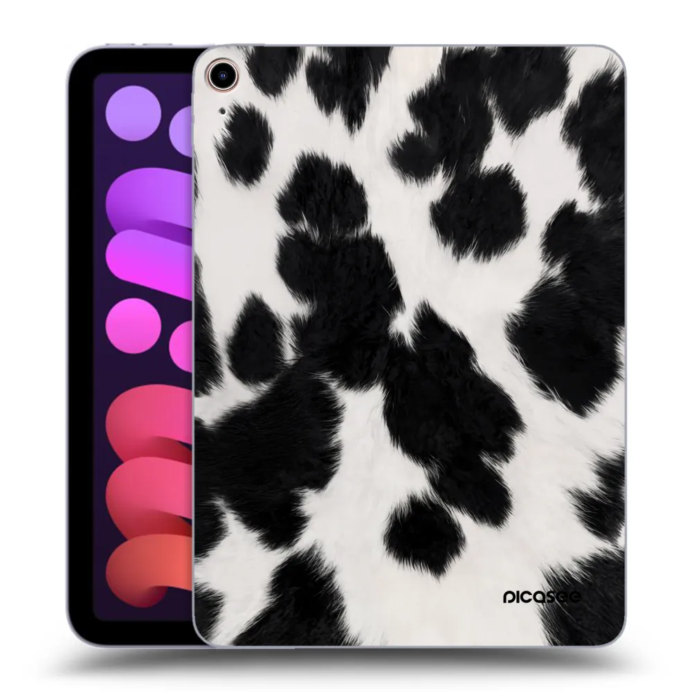 Picasee silikonski prozorni ovitek za Apple iPad mini 2021 (6. gen) - Black Moo