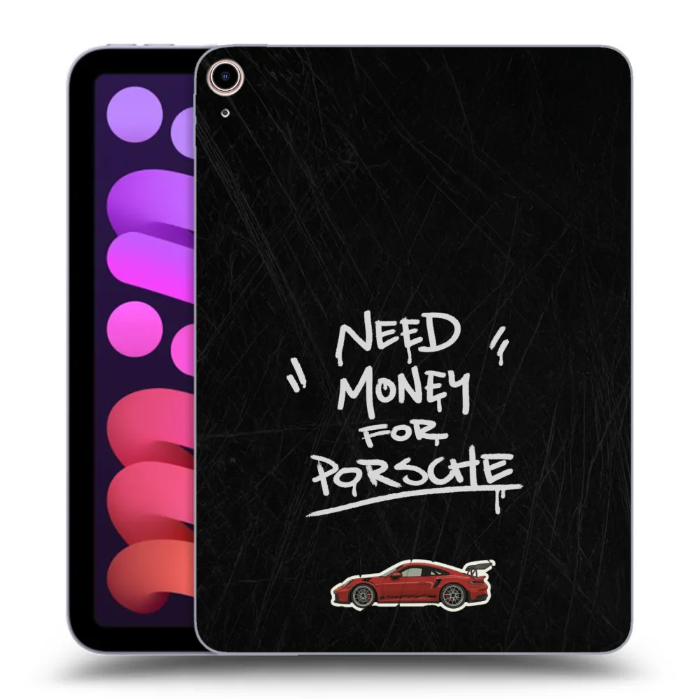 Picasee silikonski prozorni ovitek za Apple iPad mini 2021 (6. gen) - Dark Racer