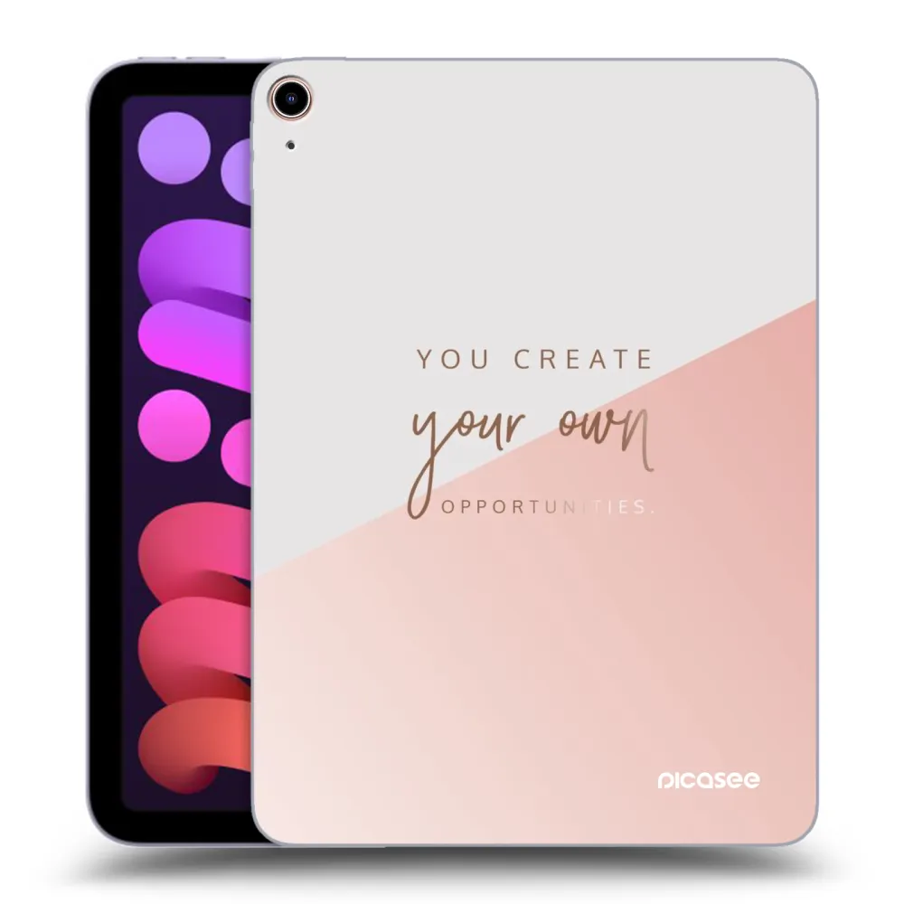 Picasee silikonski prozorni ovitek za Apple iPad mini 2021 (6. gen) - You create your own opportunities