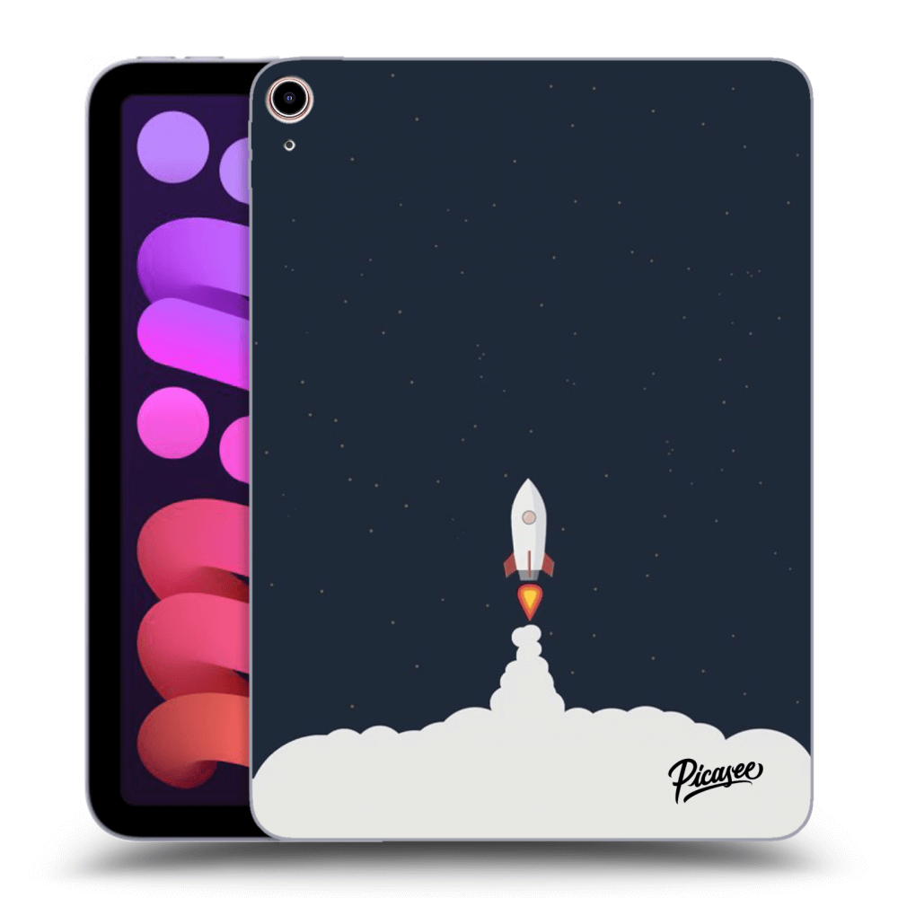 Picasee silikonski prozorni ovitek za Apple iPad mini 2021 (6. gen) - Astronaut 2