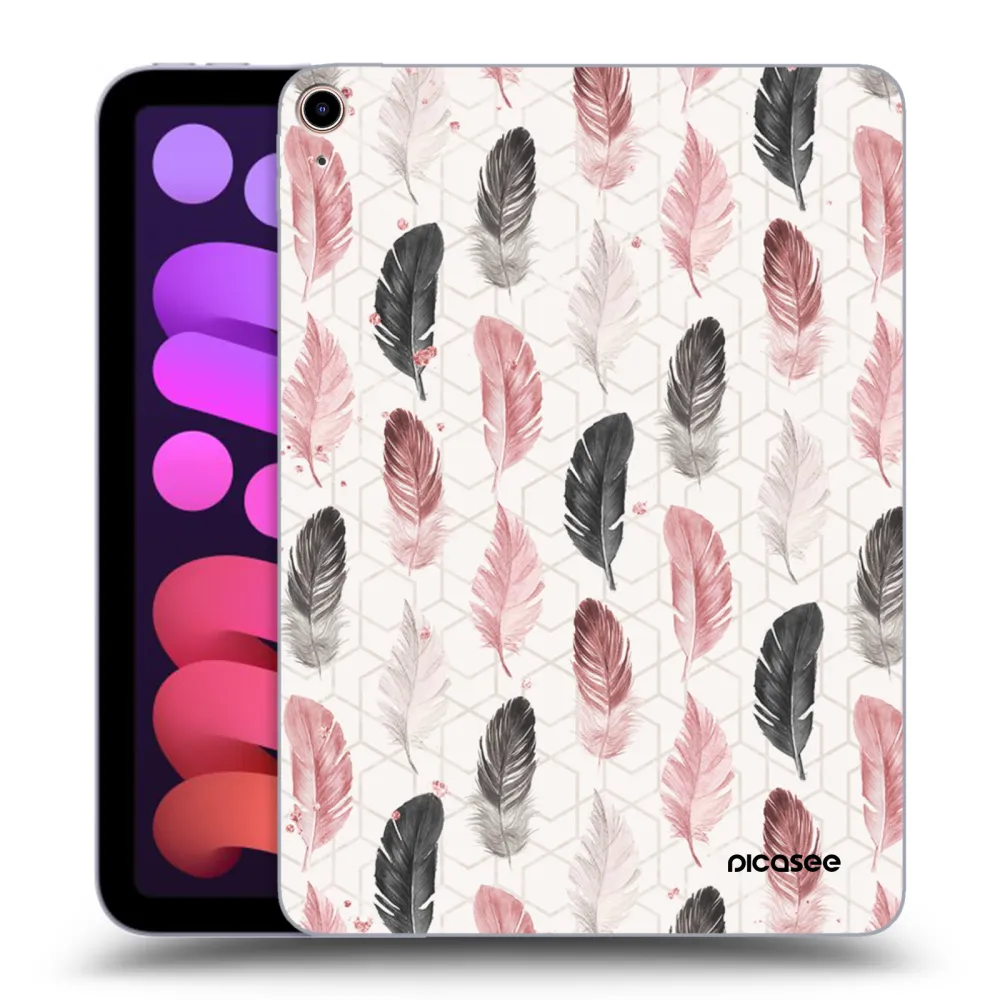 Picasee silikonski prozorni ovitek za Apple iPad mini 2021 (6. gen) - Feather 2