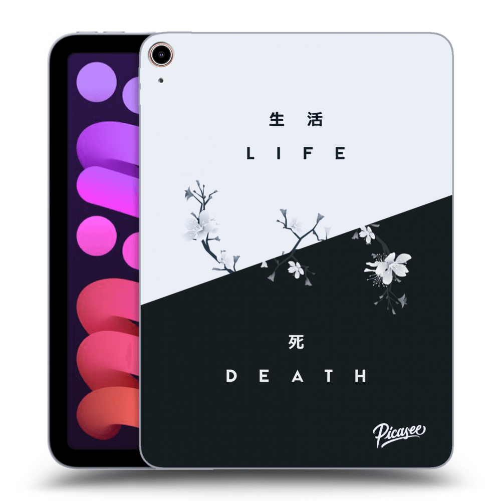 Picasee silikonski prozorni ovitek za Apple iPad mini 2021 (6. gen) - Life - Death