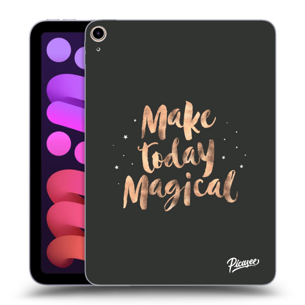 Picasee silikonski črni ovitek za Apple iPad mini 2021 (6. gen) - Make today Magical