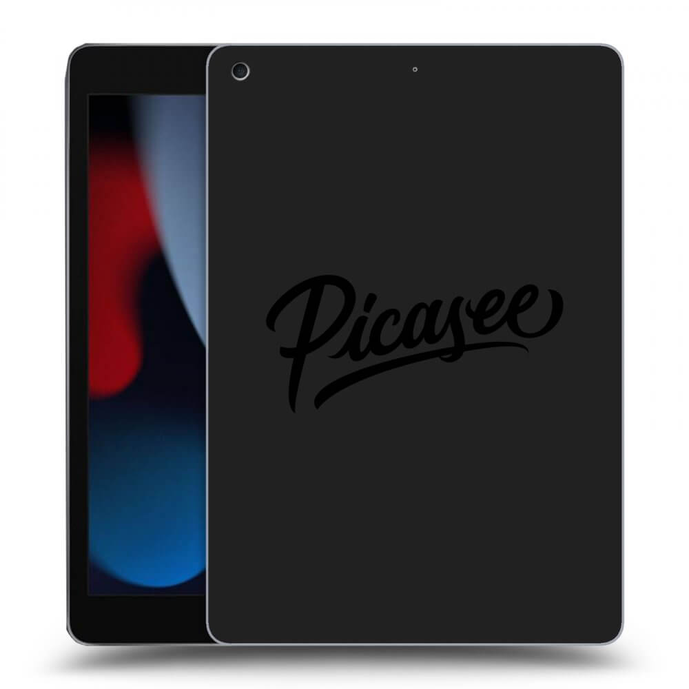 Picasee silikonski črni ovitek za Apple iPad 10.2" 2021 (9. gen) - Picasee - black