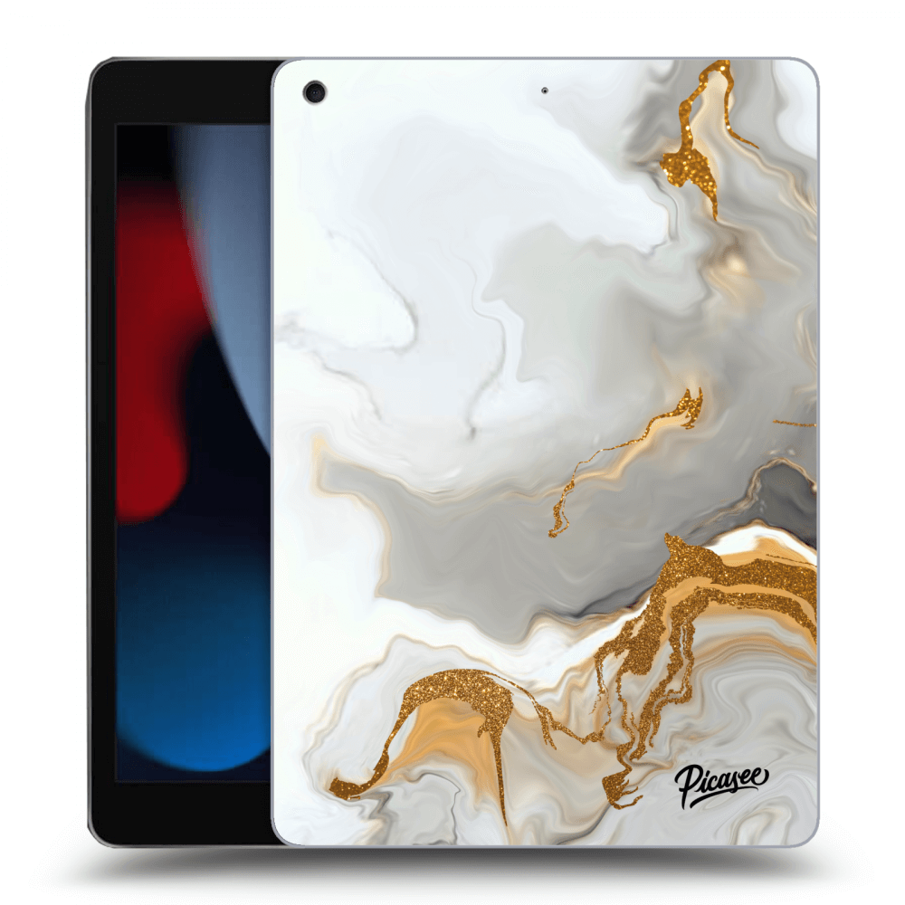 Picasee silikonski črni ovitek za Apple iPad 10.2" 2021 (9. gen) - Her