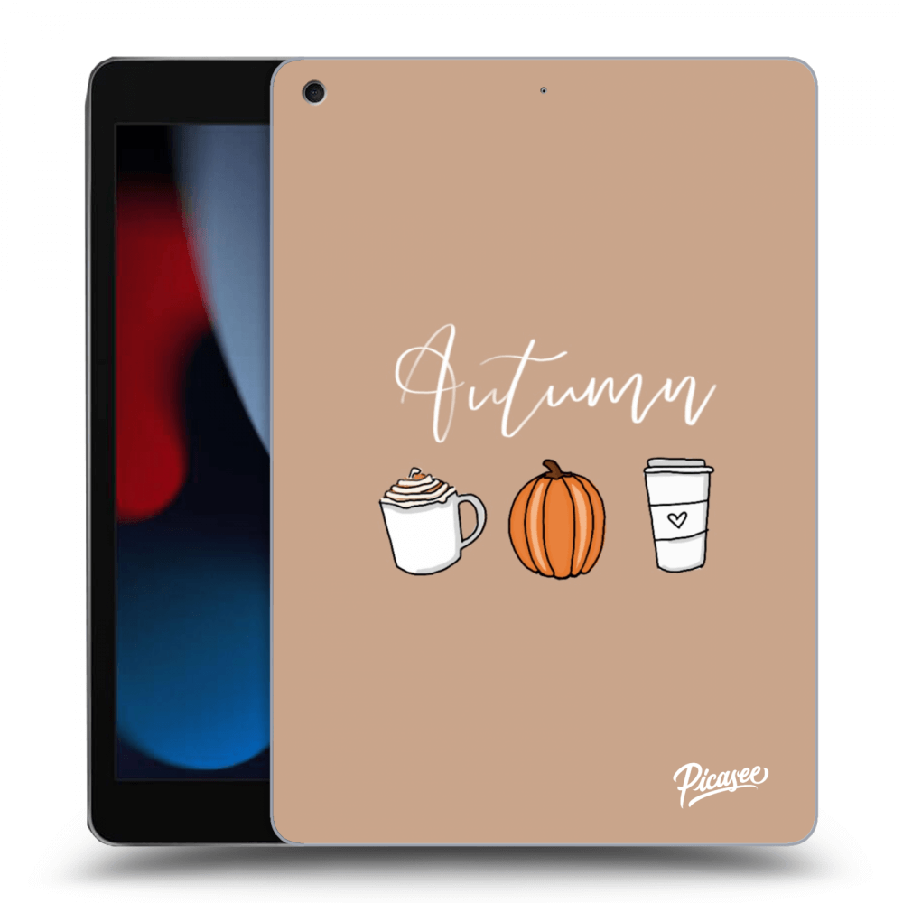Picasee silikonski črni ovitek za Apple iPad 10.2" 2021 (9. gen) - Autumn
