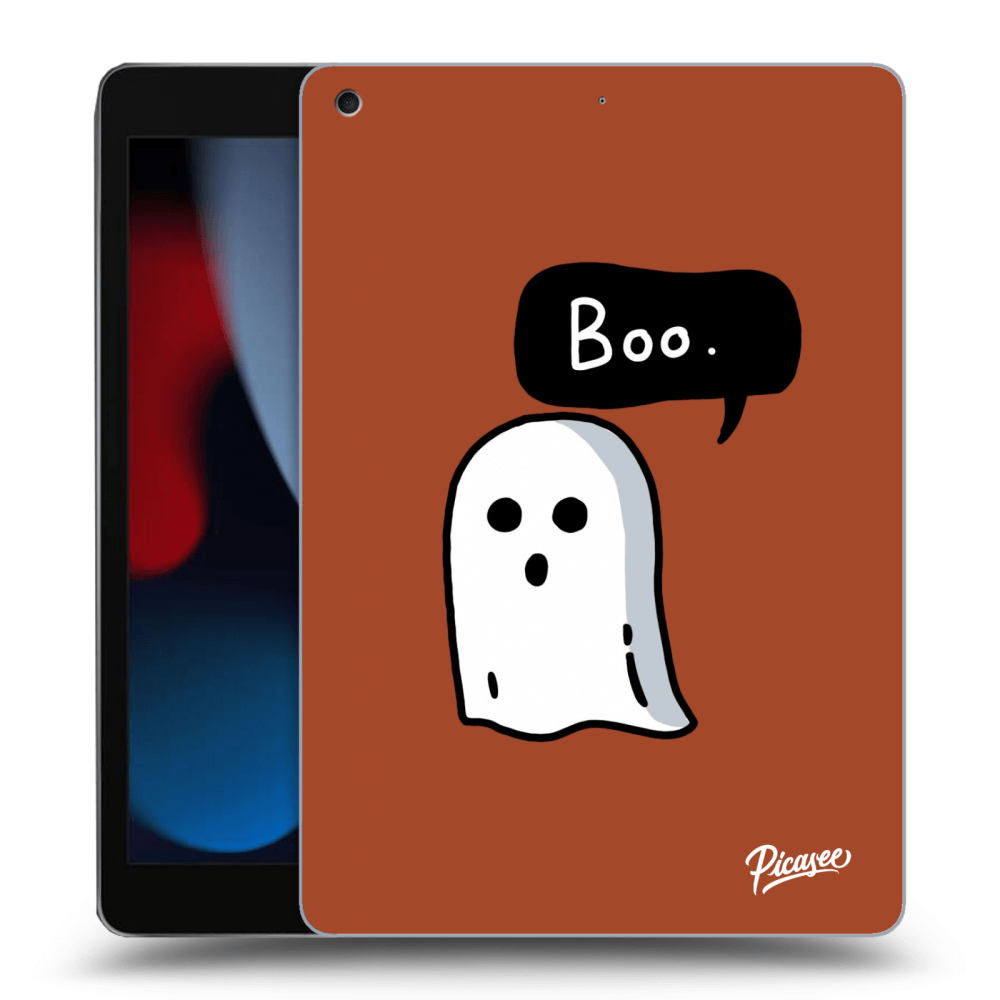 Picasee silikonski prozorni ovitek za Apple iPad 10.2" 2021 (9. gen) - Boo