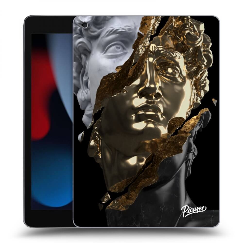 Picasee silikonski črni ovitek za Apple iPad 10.2" 2021 (9. gen) - Trigger