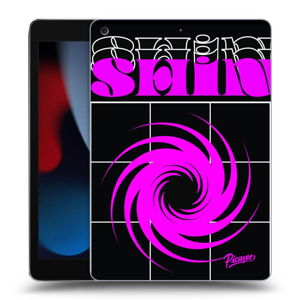 Picasee silikonski črni ovitek za Apple iPad 10.2" 2021 (9. gen) - SHINE