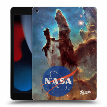 Picasee silikonski prozorni ovitek za Apple iPad 10.2" 2021 (9. gen) - Eagle Nebula