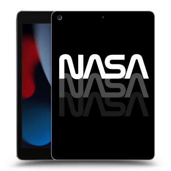 Picasee silikonski prozorni ovitek za Apple iPad 10.2" 2021 (9. gen) - NASA Triple