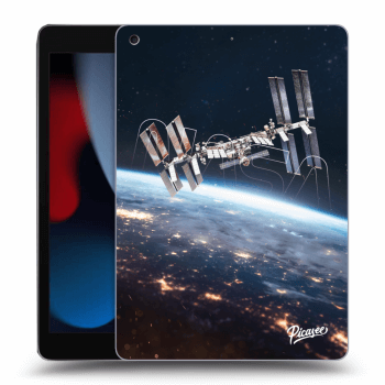 Picasee silikonski črni ovitek za Apple iPad 10.2" 2021 (9. gen) - Station