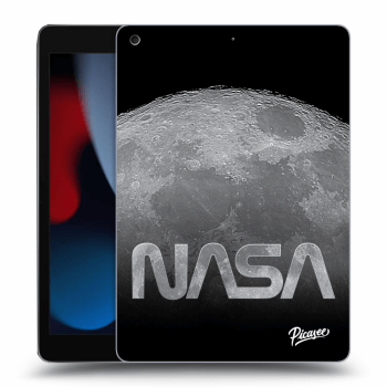 Picasee silikonski črni ovitek za Apple iPad 10.2" 2021 (9. gen) - Moon Cut