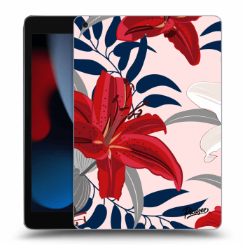 Ovitek za Apple iPad 10.2" 2021 (9. gen) - Red Lily