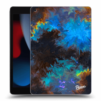 Picasee silikonski črni ovitek za Apple iPad 10.2" 2021 (9. gen) - Space
