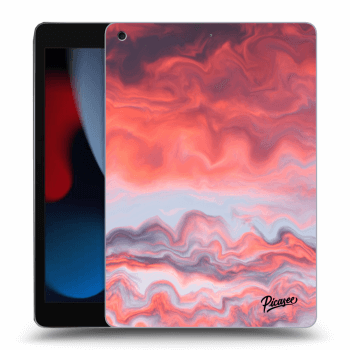 Picasee silikonski prozorni ovitek za Apple iPad 10.2" 2021 (9. gen) - Sunset