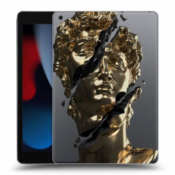 Picasee silikonski prozorni ovitek za Apple iPad 10.2" 2021 (9. gen) - Golder