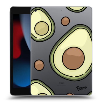 Picasee silikonski prozorni ovitek za Apple iPad 10.2" 2021 (9. gen) - Avocado