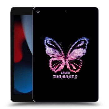 Picasee silikonski črni ovitek za Apple iPad 10.2" 2021 (9. gen) - Diamanty Purple