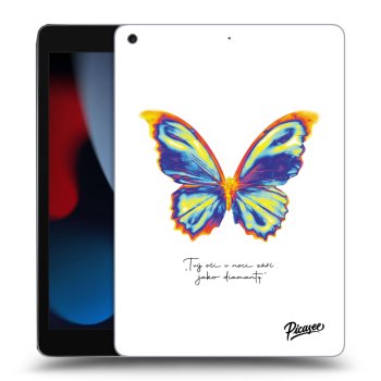 Picasee silikonski črni ovitek za Apple iPad 10.2" 2021 (9. gen) - Diamanty White