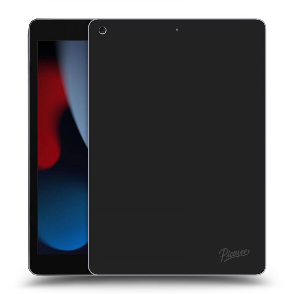 Picasee silikonski črni ovitek za Apple iPad 10.2" 2021 (9. gen) - Clear
