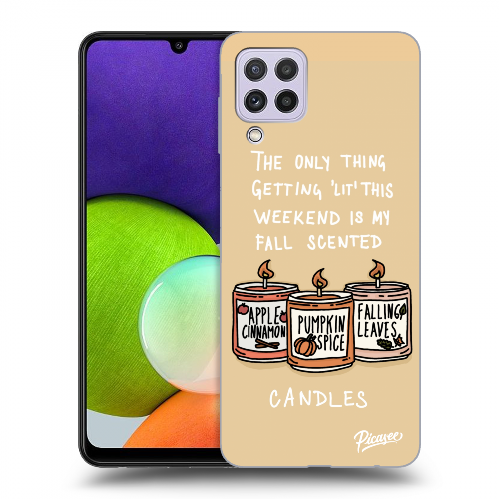 Picasee ULTIMATE CASE za Samsung Galaxy A22 A225F 4G - Candles