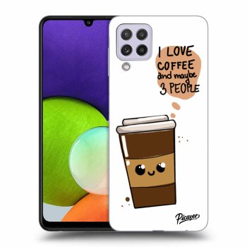 Ovitek za Samsung Galaxy A22 A225F 4G - Cute coffee