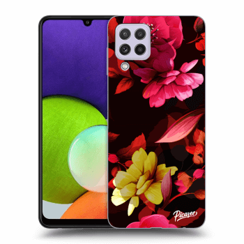 Ovitek za Samsung Galaxy A22 A225F - Dark Peonny